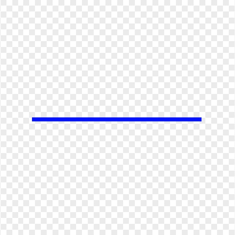 Horizontal Dark Blue Line Transparent Background