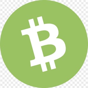 HD Round Green Btc Logo Icon PNG