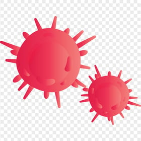 Two Sars Covid Corona Virus Germs Bacteria Icons