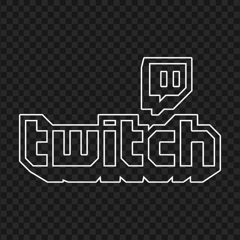 Twitch logo PNG transparent image download, size: 530x135px