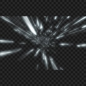 HD White Spark Effect Transparent PNG