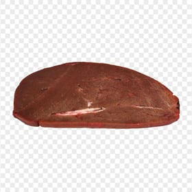 HD Raw Beef Liver Steak PNG