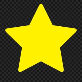 Yellow Star Image PNG