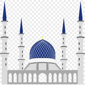 Sultan Abdul Aziz Vector Mosque Illustration