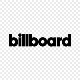 Billboard Black Logo Transparent Background