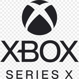 Black Xbox Series X Logo HD Gaming