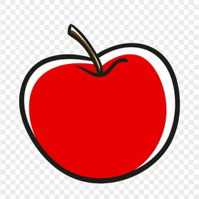 HD Drawing Clipart Apple Fruit Transparent PNG