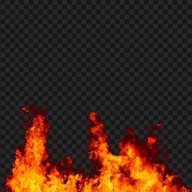 Huge Real Fire Flames Image PNG