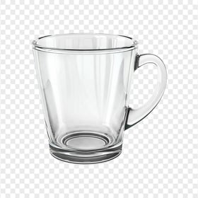 HD Clear Coffee Glass Mug Transparent PNG