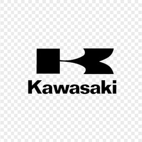 HD Kawasaki Black Logo Transparent PNG