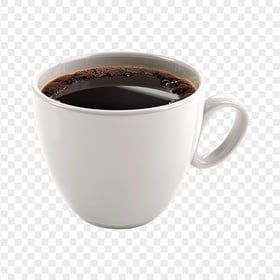 HD Black Americano Small Coffee Mug Transparent Background