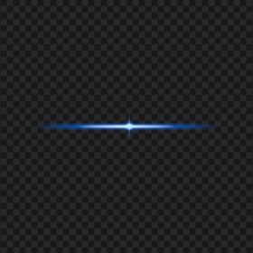 HD Blue Neon Glowing Line Effect Transparent Background