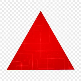 Download Red Aesthetic Triangle PNG