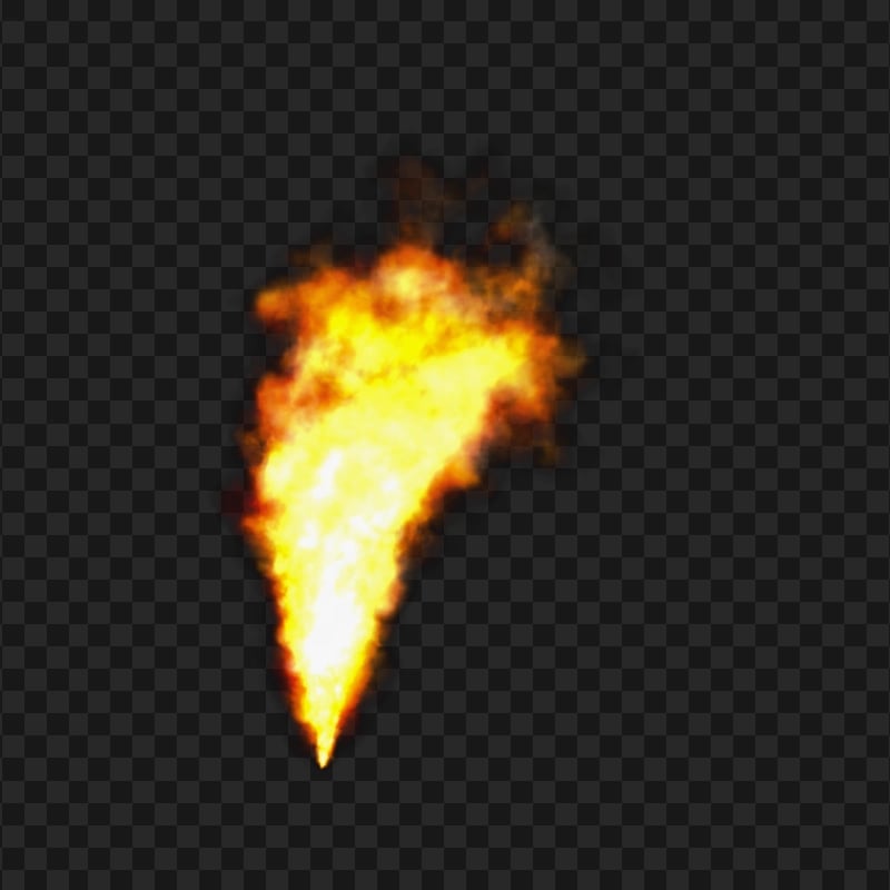 Blast Blazing Rocket Fire Transparent Background