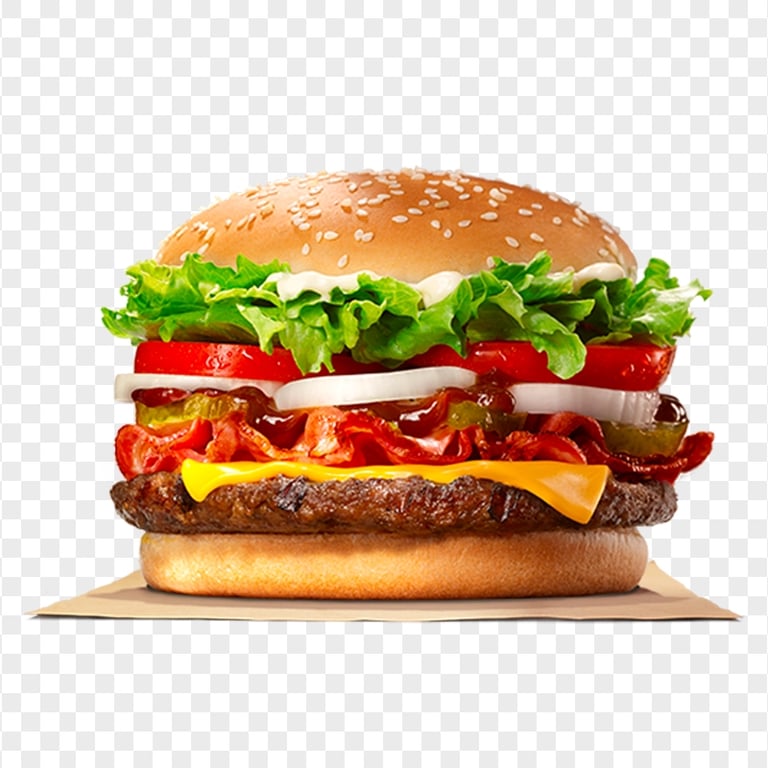 Whopper Cheeseburger Fast Food Sandwich | Citypng