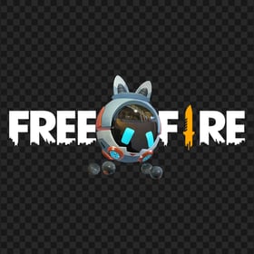 Robo Pet Character With Free Fire Logo