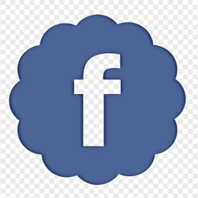 Comic Style Facebook Fb Logo Icon
