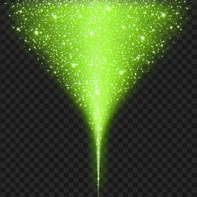 HD Magic Fantasy Green Light Effect PNG