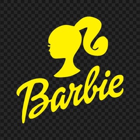 Barbie Yellow Logo PNG IMG