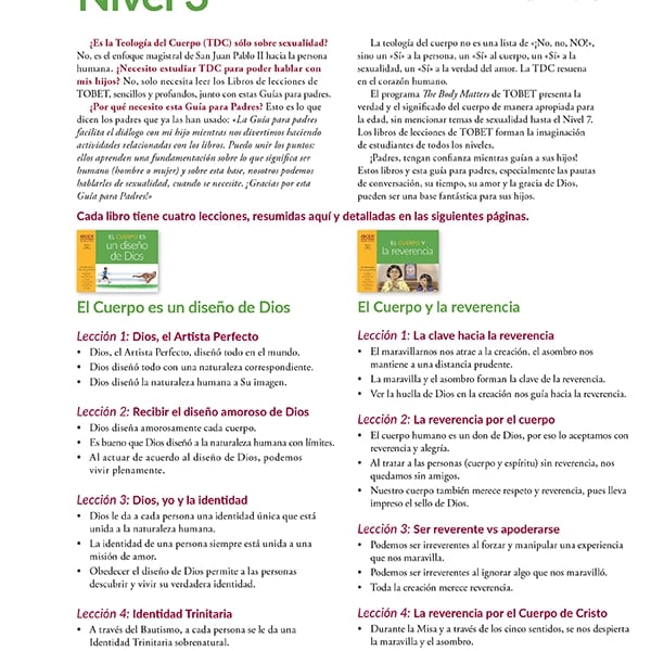 Nivel 3 guía para padres