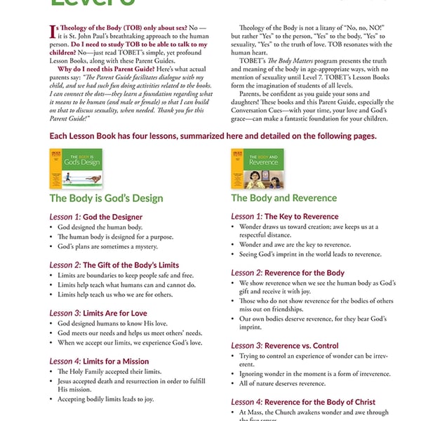 Level 3 Parent Guide