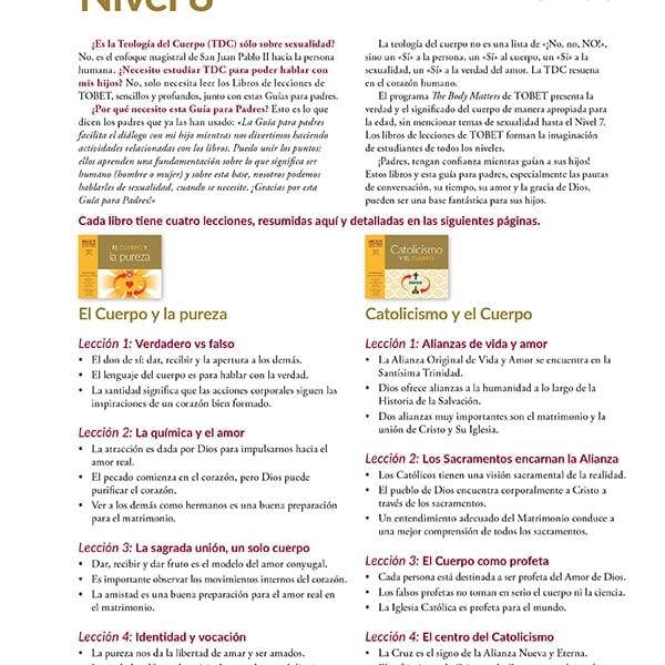 Nivel 8 guía para padres