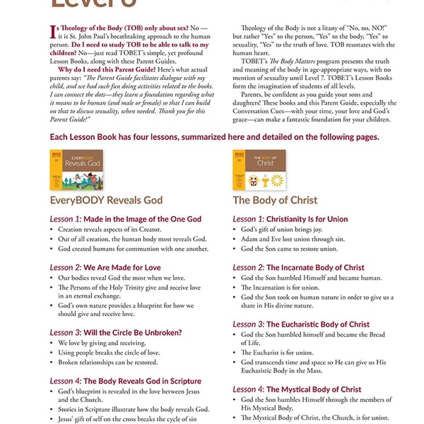 Level 6 Parent Guide