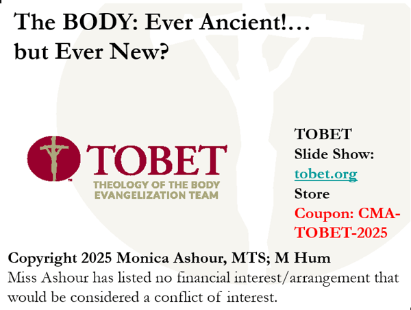 CMA 2025: The BODY: Ever Ancient!... but Ever New?