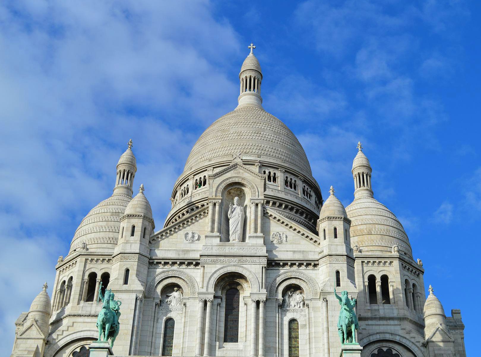 Basilica of Sacre Coeur in Paris, France