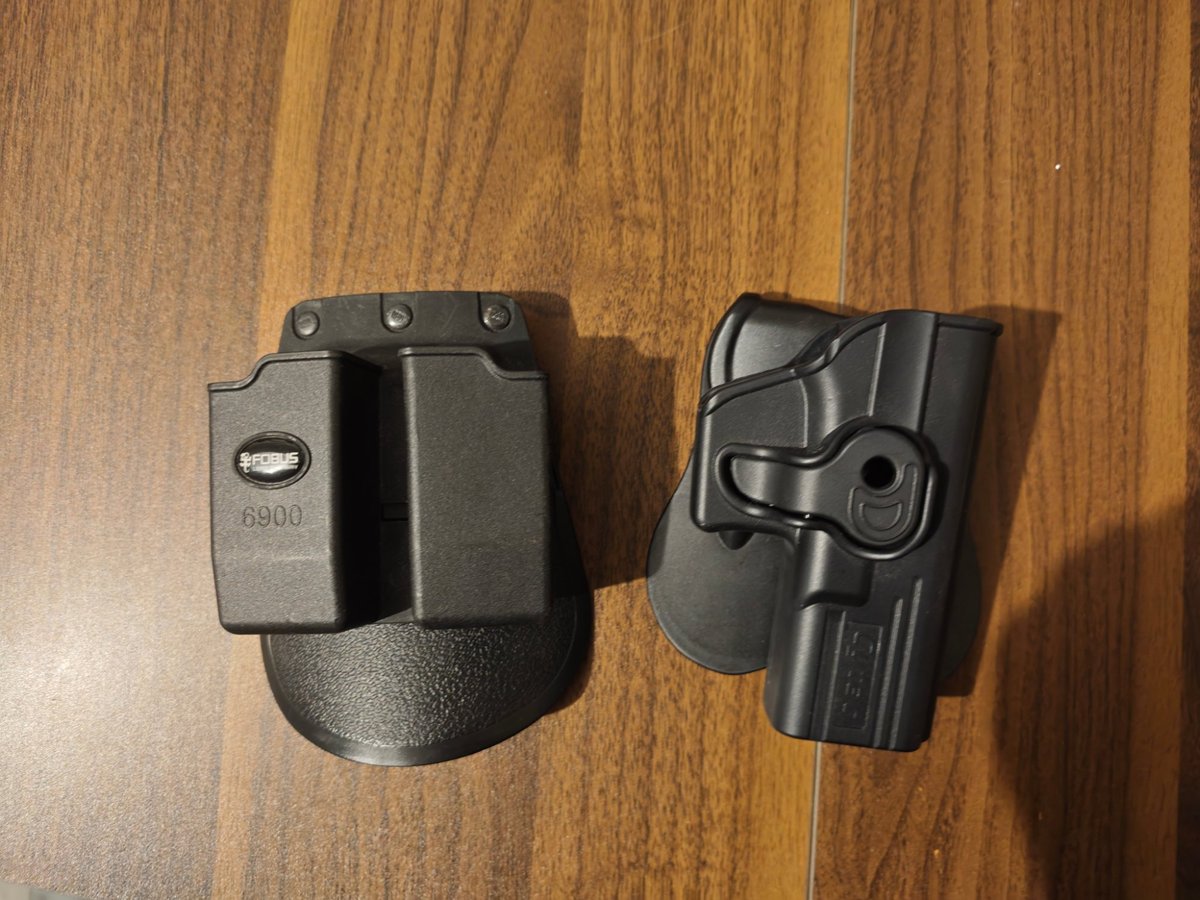 Holster glock + porte chargeur double rigide