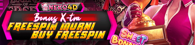 BONUS SPECIAL NEKO4D EVENT FREESPIN MURNI 15% & BUY FREESPIN 10%
