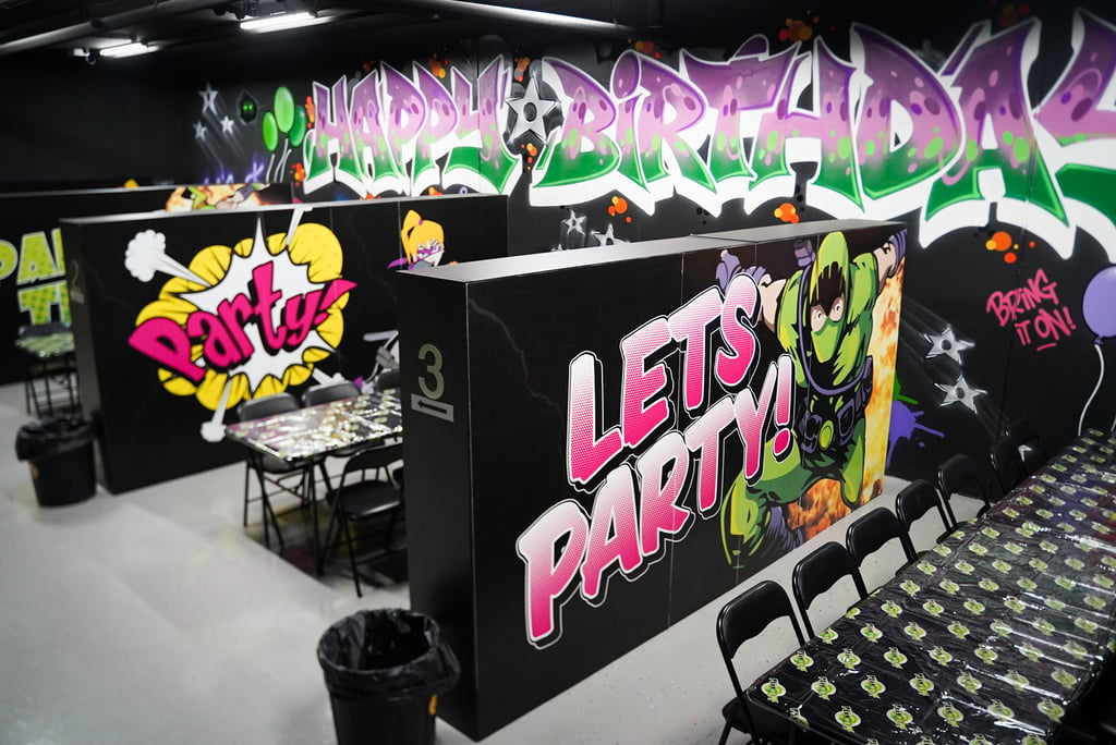 Kids party venue Flip Out Blacktown