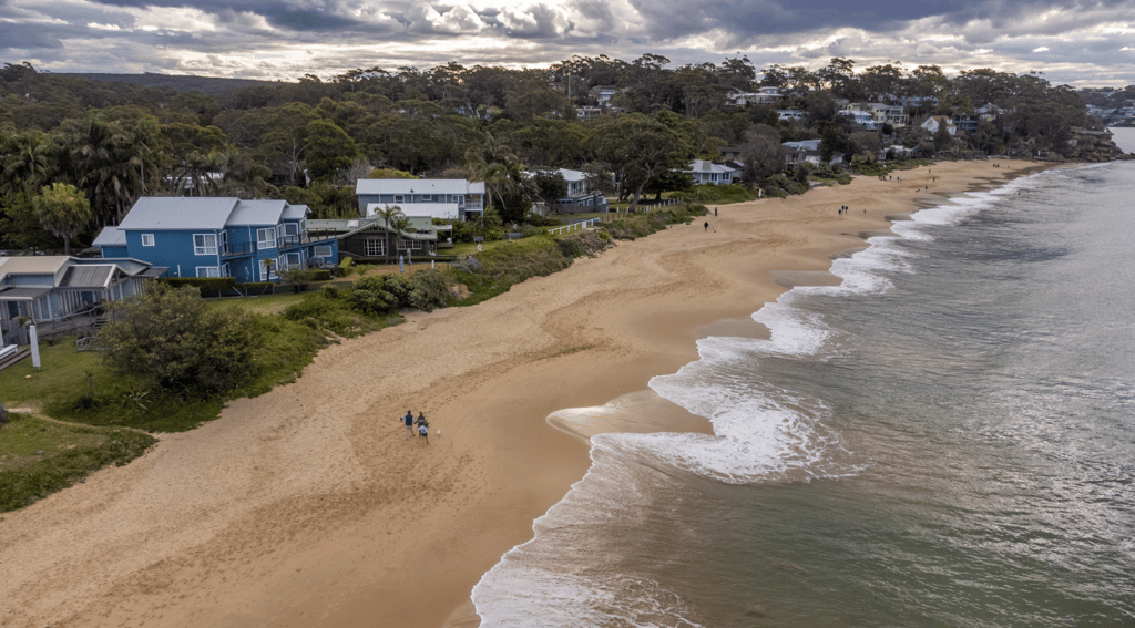 Hordren's Beach is a kid friendly beach at Bundeena. 