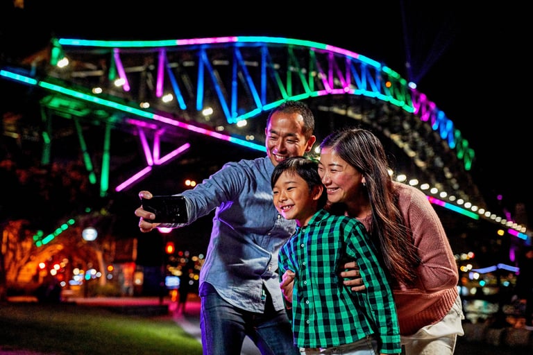 Family‑Friendly Activities at Vivid Sydney