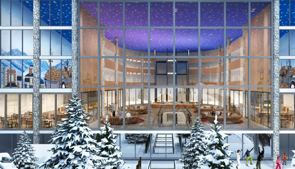 Winter Sports World is coming to Penrith.    Render Photo supplied