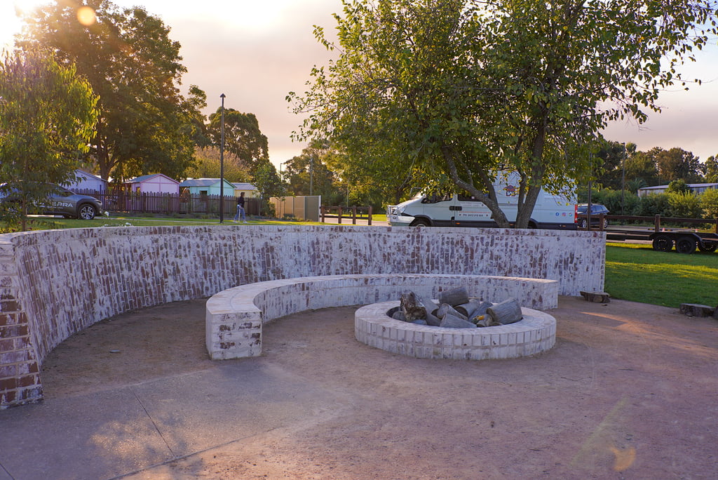 The Firepits are one of the many venue spaces on the grounds