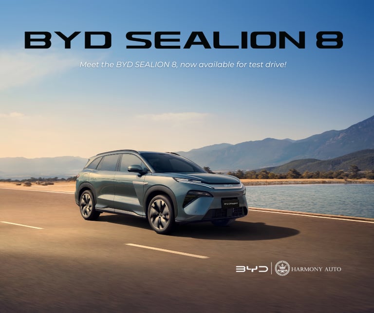 BYD SEALION 8 Has Arrived – Valentine’s Day Family Event