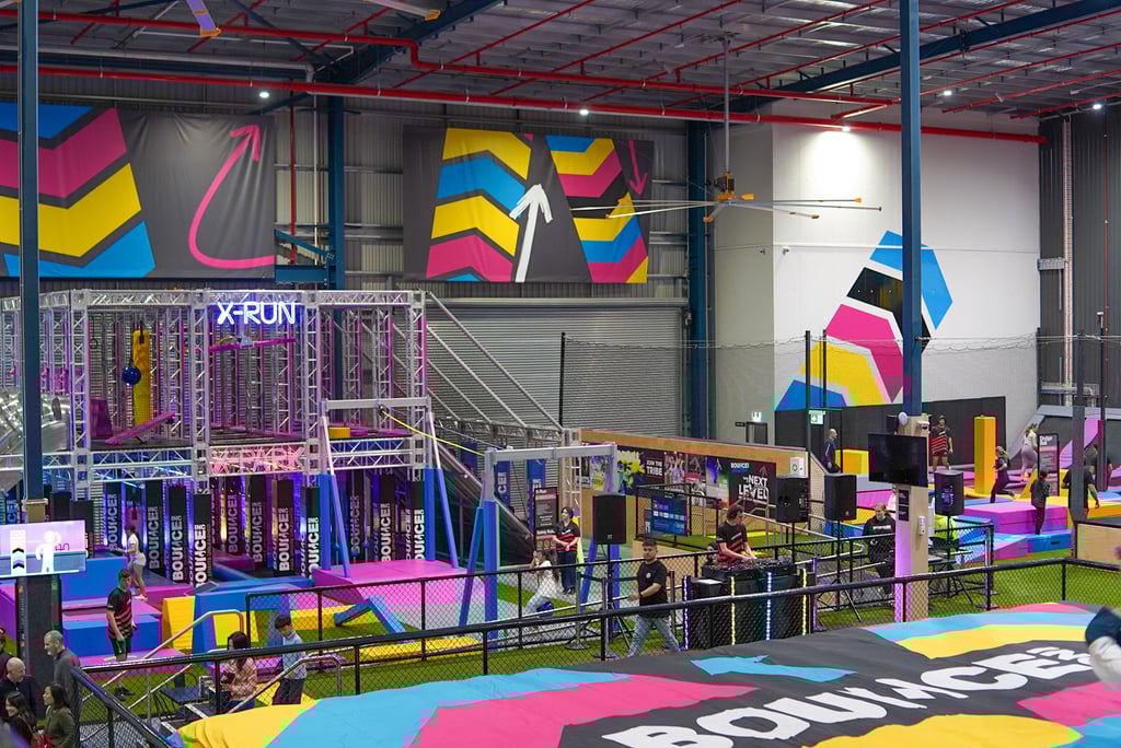 Kids party venue Bounce in Homebush