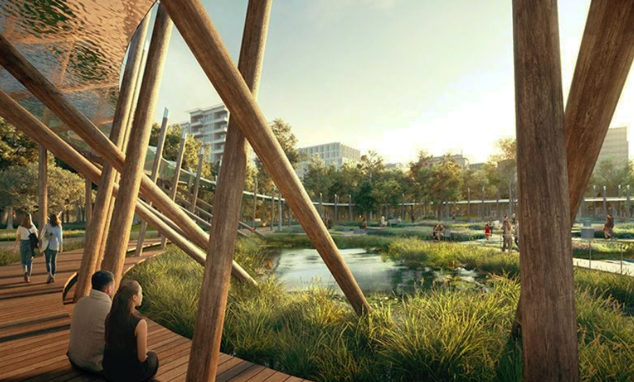 The park will offer stunning landscapes and open green spaces 
