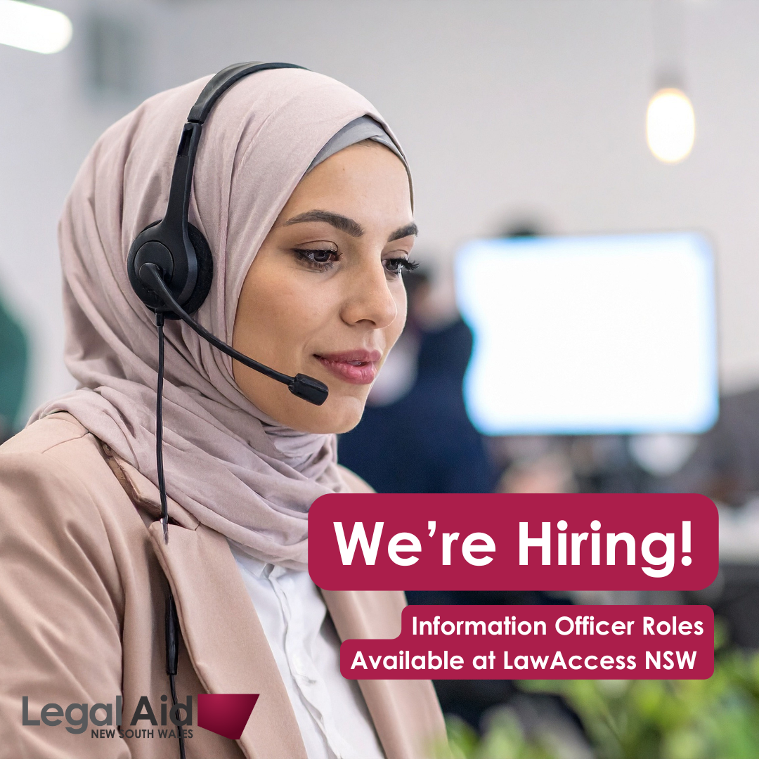 Information Officer Roles – Legal Aid NSW