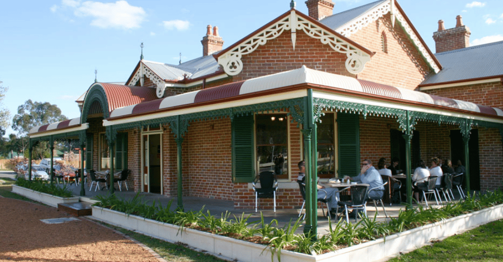 The Alroy Tavern has plenty of shade and outdoor seating on the verandah