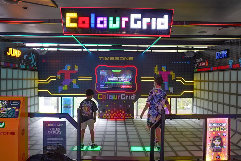 ColourGrid Has Just Opened at Timezone Parramatta