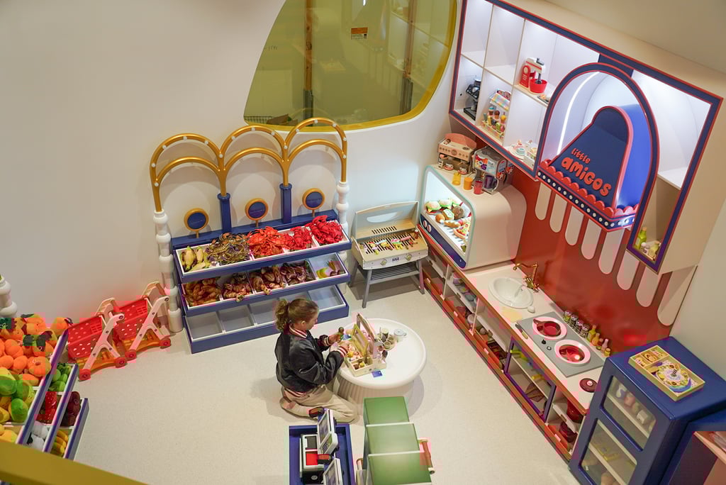 Child Pretend play fun area at Little Amigos Penrith