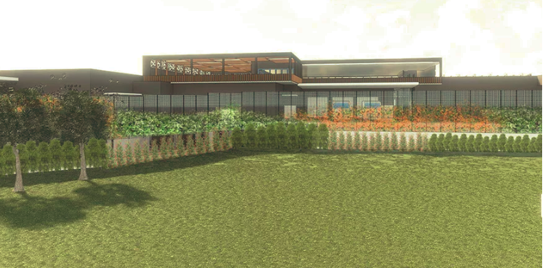 The proposed new Plumpton Gardens Shopping Centre 