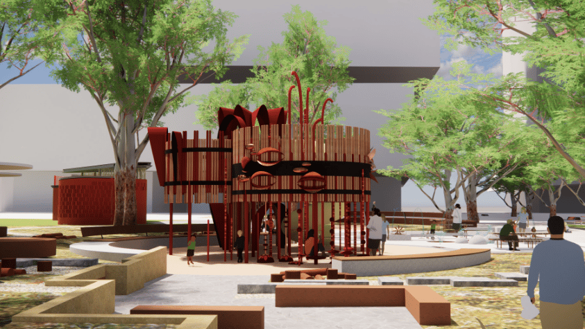 Construction is due to be completed in July         