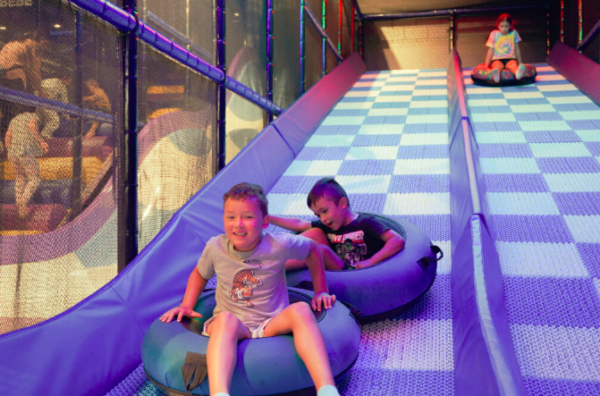 The donut slides at ChouChou Bebe are an absolute hit with the kids!