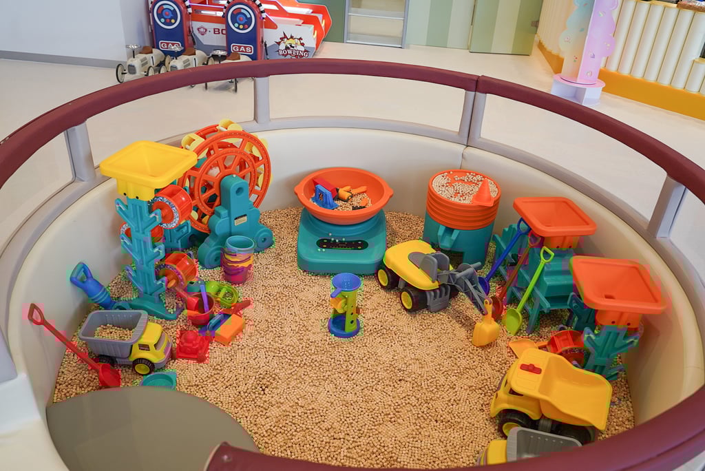 Sand and construction pit at Little Amigos Penrith Western Sydney