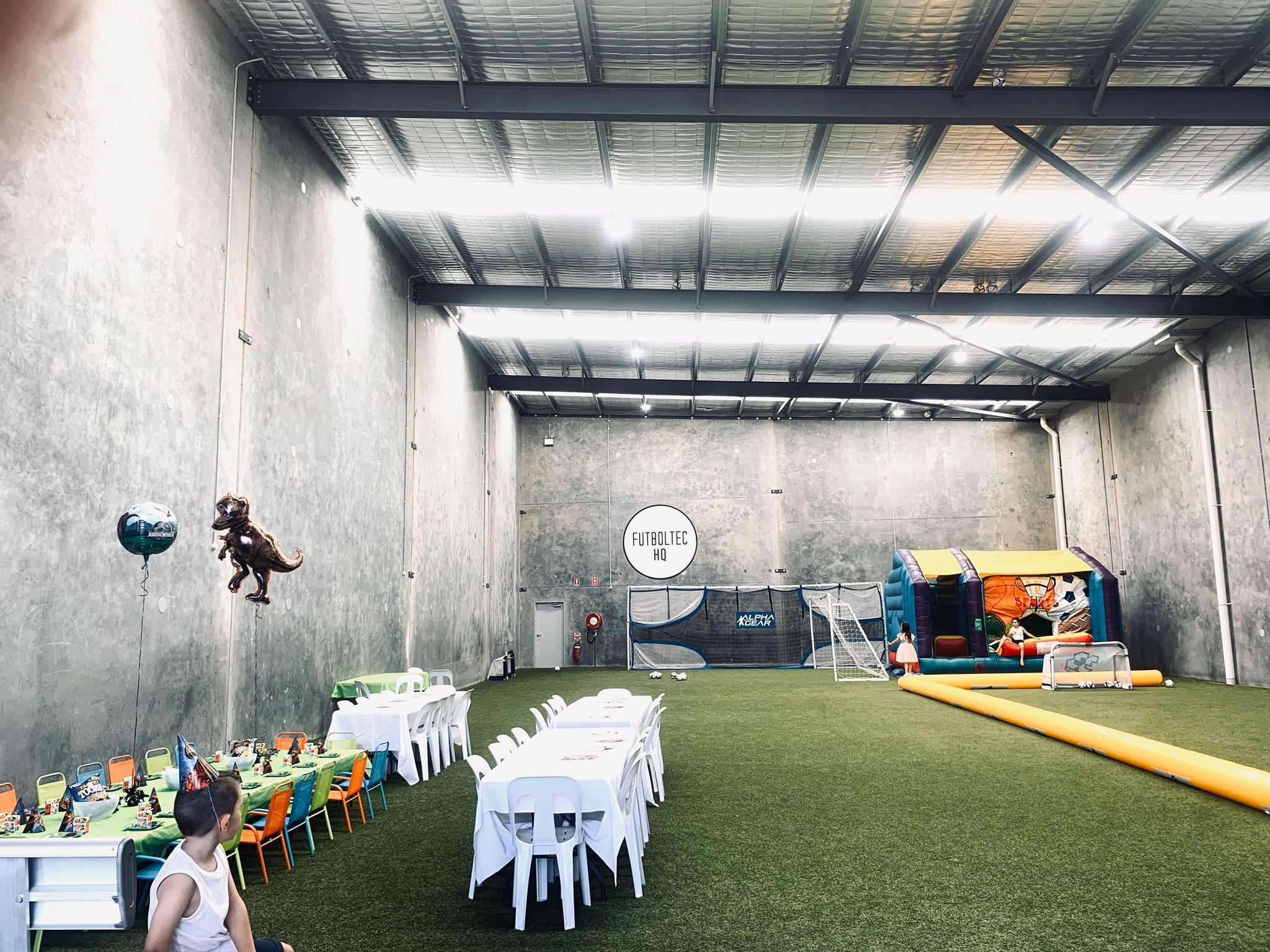Kids party venue Futboltec Gegory Hills and Wetherill Park