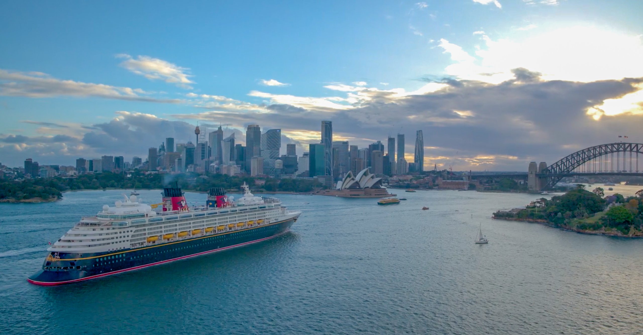 Disney Cruise Line Sydney Harbour