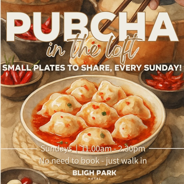 PUBCHA is at Bligh Park Hotel!